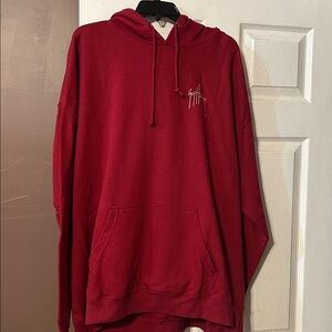 Guy Harvey Red Hoodie with Signature Logo